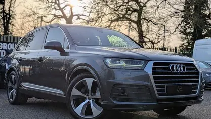 Used Audi Q7 S-Line 286 HP (210 kW) 2018 Grey SUV