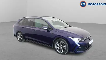 Used VW Golf VIII R-line 150 HP (110 kW) 2022 Blue Estate