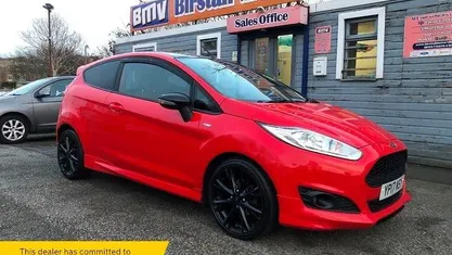 Used Ford Fiesta ST-Line 140 HP (102 kW) 2017 Red Hatchback