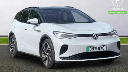 Used VW ID.4 GTX 219 kW (299 HP) 2021 White SUV