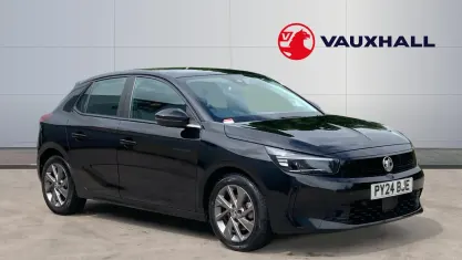 Used Vauxhall Corsa Design Edition 101 HP (74 kW) 2024 Black Hatchback