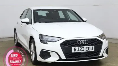 Used Audi A3 Sportback Design 110 HP (80 kW) 2023 White Hatchback