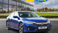Blue Used 2017 Honda Civic Prestige Hatchback | £12,750 (Fair price)