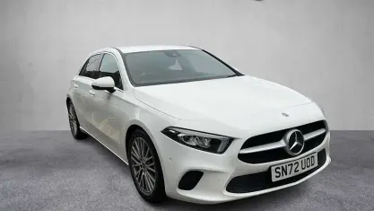 Used Mercedes A180 136 HP (100 kW) 2022 White Hatchback