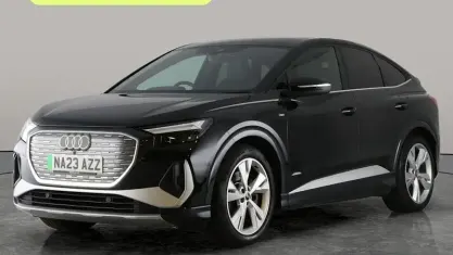 Used Audi Q4 Sportback e-tron S-Line 150 kW (204 HP) 2023 Black SUV