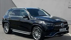 Obsidian black metallic Used 2025 Mercedes GLE300 AMG Line Premium SUV | £64,587