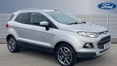 Silver Used 2017 Ford Ecosport Titanium SUV | £8,550 (Fair price)