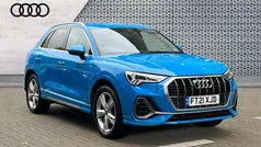 Blue Used 2021 Audi Q3 S-Line SUV | £26,490 (Fair price)