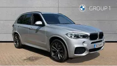 Glacier silver Used 2018 BMW X5 M Sport SUV | £28,231 (Fair price)