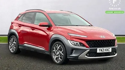 Used Hyundai Kona Ultimate 141 HP (103 kW) 2021 Red SUV
