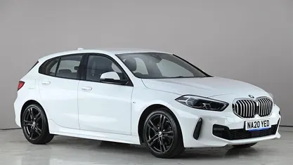 Used BMW 118 M Sport 140 HP (102 kW) 2020 White Hatchback
