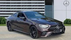 Red Used 2022 Mercedes E220 AMG line Coupe | £31,268 (Expensive)