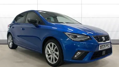 Used Seat Ibiza FR 116 HP (85 kW) 2025 Blue Hatchback