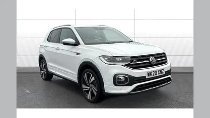 White Used 2020 VW T-Cross R-line SUV | £15,617 (Good price)