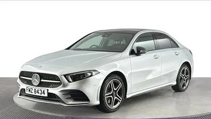 Silver Used 2021 Mercedes A250 AMG Line Premium Plus Sedan | £21,900 (Fair price)