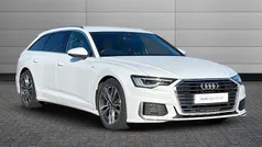 White Used 2023 Audi A6 S-Line Estate | £29,550 (Fair price)