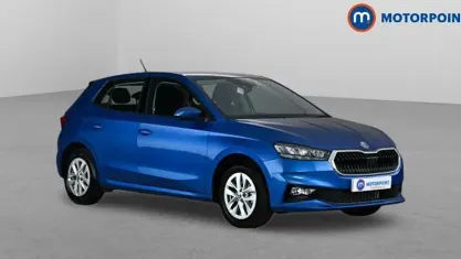 Used Skoda Fabia Comfort 110 HP (80 kW) 2024 Blue Hatchback