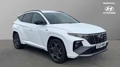 Serenity white Used 2024 Hyundai Tucson N Line SUV | £27,775 (Fair price)