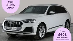 White Used 2022 Audi Q7 S-Line SUV | £38,671 (Super price)