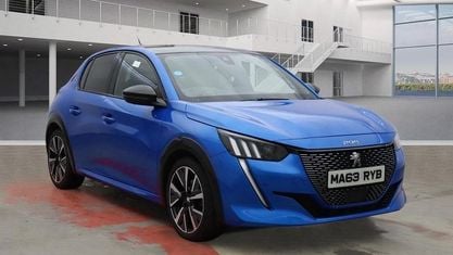 Begagnad Peugeot 208 GT-line 102 HK (75 kW) 2020 Blå Halvkombi