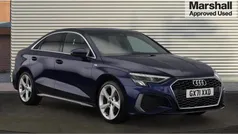 Blue Used 2021 Audi A3 S-Line Sedan | £21,946 (Fair price)
