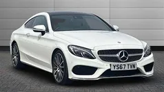 White Used 2017 Mercedes C220 AMG Line Premium Coupe | £16,490 (Fair price)
