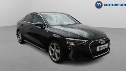 Usado Audi A3 S-Line 110 CV (80 kW) 2023 Negro Berlina