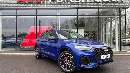 Used Audi Q5 Advanced 265 HP (194 kW) 2022 Blue SUV