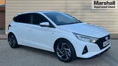 White Used 2021 Hyundai i20 Premium Hatchback | £14,121 (Fair price)