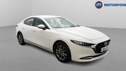 White Used 2022 Mazda 3 Sedan | £15,649 (Fair price)