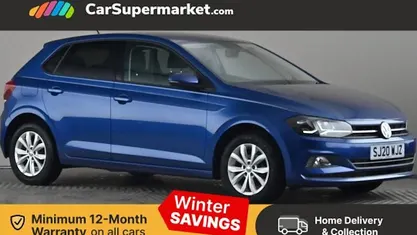 Blue Used 2020 VW Polo Match Hatchback | £12,797 (Fair price)