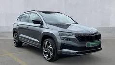 Graphite grey Used 2024 Skoda Karoq SportLine SUV | £26,795 (Fair price)