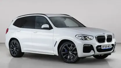 Used BMW X3 M Sport 184 HP (135 kW) 2019 White SUV