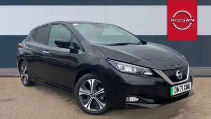 Second-hand Nissan Leaf Tekna 110 kW (150 CP) 2021 Negru Hatchback