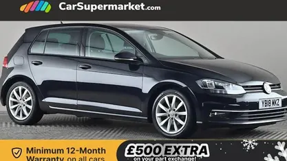 Black Used 2018 VW Golf VII GT Hatchback | £13,697 (Fair price)