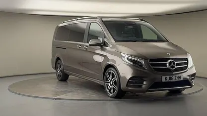 Grey Used 2018 Mercedes V250 AMG line MPV | £36,400 (Fair price)