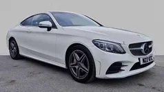 White Used 2020 Mercedes C200 AMG Line Premium Coupe | £19,930 (Fair price)