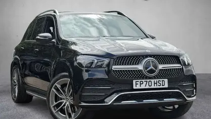 Used Mercedes GLE450 AMG AMG line 367 HP (269 kW) 2020 Black SUV