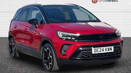 Used Vauxhall Crossland Ultimate 110 HP (80 kW) 2024 Red SUV