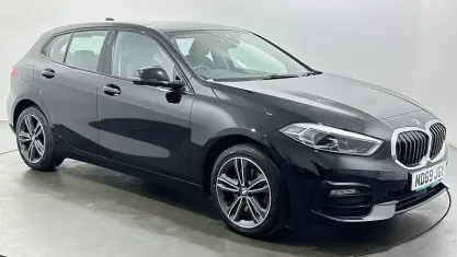 Used BMW 118 Sport Line 140 HP (102 kW) 2020 Black Hatchback