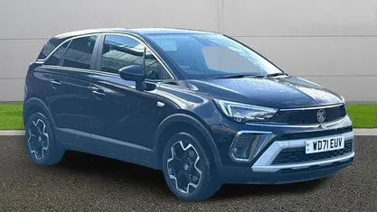 Used Vauxhall Crossland Edition 131 HP (96 kW) 2021 Black SUV
