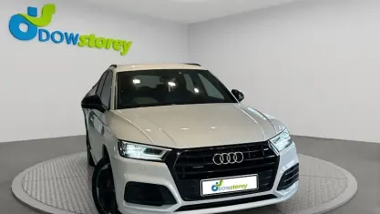 Used Audi Q5 Black Edition 190 HP (139 kW) 2019 White SUV
