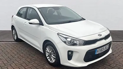 White Used 2019 Kia Rio Hatchback | £8,992 (Fair price)
