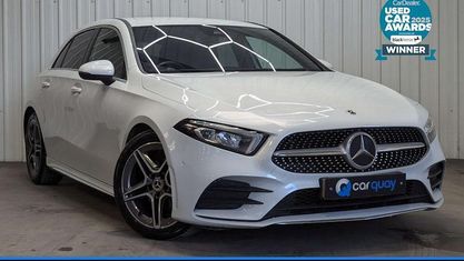 Używany Mercedes A200 Executive 163 KM (119 kW) 2021 Biały Hatchback