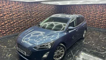Used Ford Focus Titanium X 120 HP (88 kW) 2020 Blue Estate