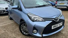 Blue Used 2016 Toyota Yaris Hatchback | £7,541 (Fair price)