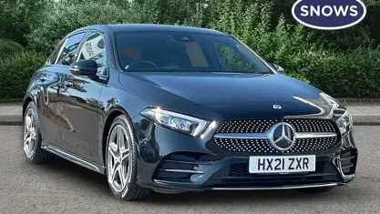 Used Mercedes A220 Executive 190 HP (139 kW) 2021 Black Hatchback