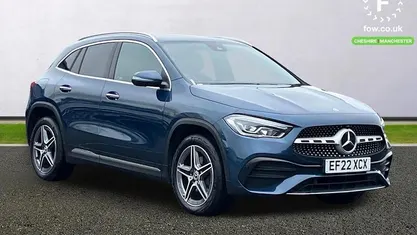 Blue Used 2022 Mercedes GLA250 Premium SUV | £24,399 (Fair price)