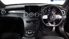 Black Used 2019 Mercedes C200 AMG line Coupe | £19,049 (Fair price)