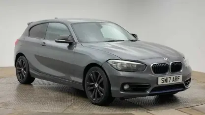 Used BMW 118 Sport Line 150 HP (110 kW) 2017 Grey Hatchback